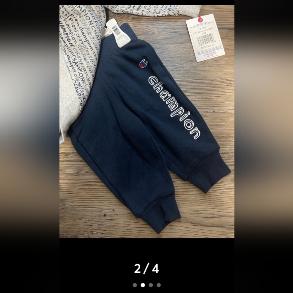 toddler's 2oc Champion outfit